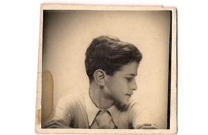 Bob as a child in 1938	