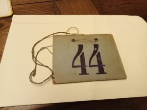 Gretl's Kindertransport card