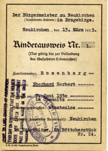 My Kinderausweis ( Travel Permit)