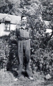 As an apprentice, going to work 1946/1947