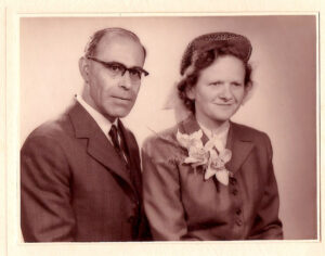 Gretl and Hyman wedding photograph