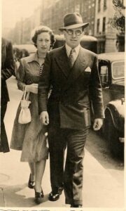 Henry and Ingrid in London 1951