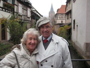 Henry and Ingrid visiting the Pfalz region of Germany