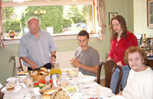 Susan at Jenny's 21st (granddaughter)