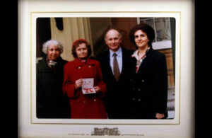 Susan with MBE