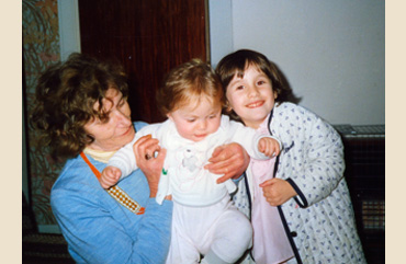 Susan with Jenny and Eve