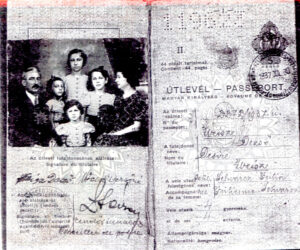 Weiss family passport