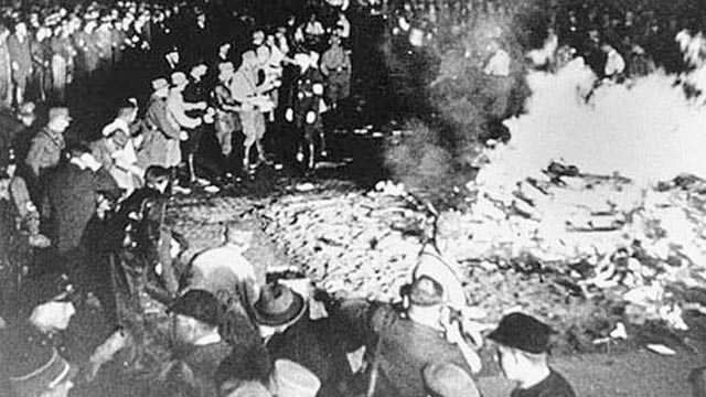 Public Burning of “un-German” books.